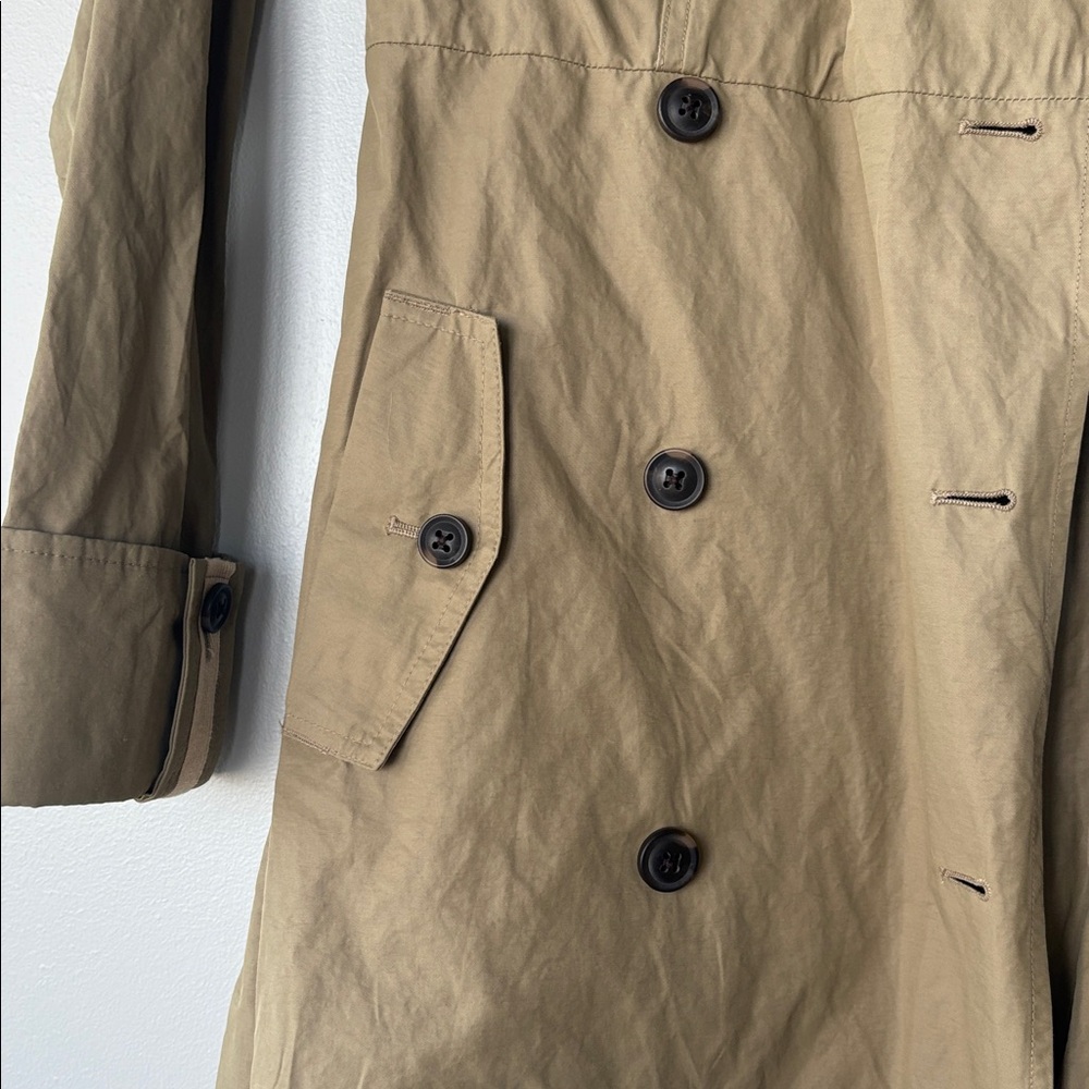 🧥 Banana republic water proof trench coat in color maverick tan - Picture 6 of 10